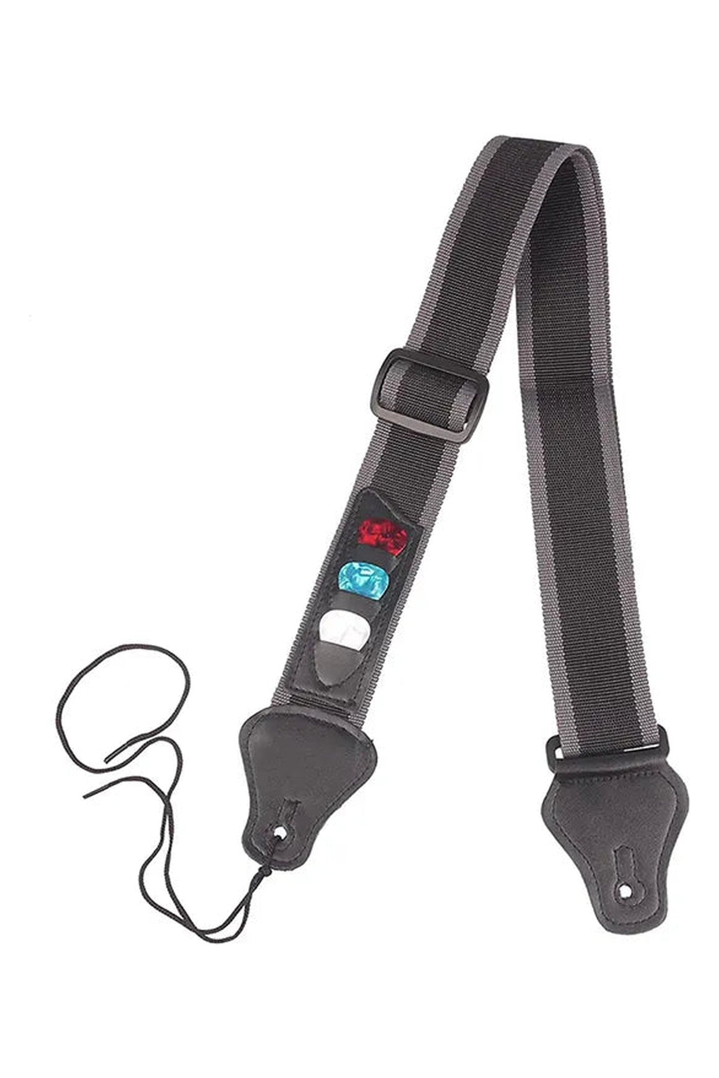 Nylon Boondocker Strap with 3-pick Holder