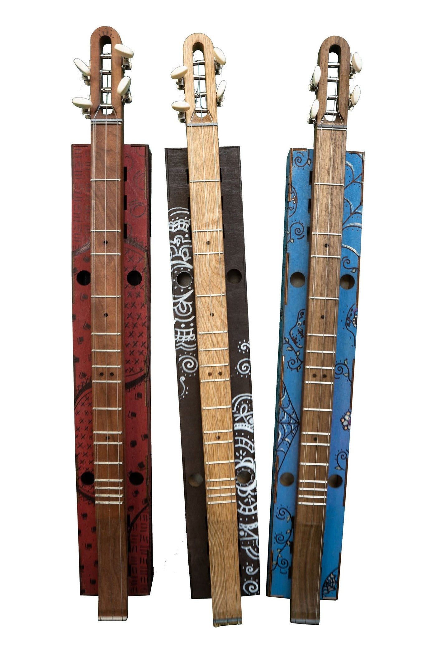 Build-it-Yourself Mountain Dulcimer KIT with CHERRY neck