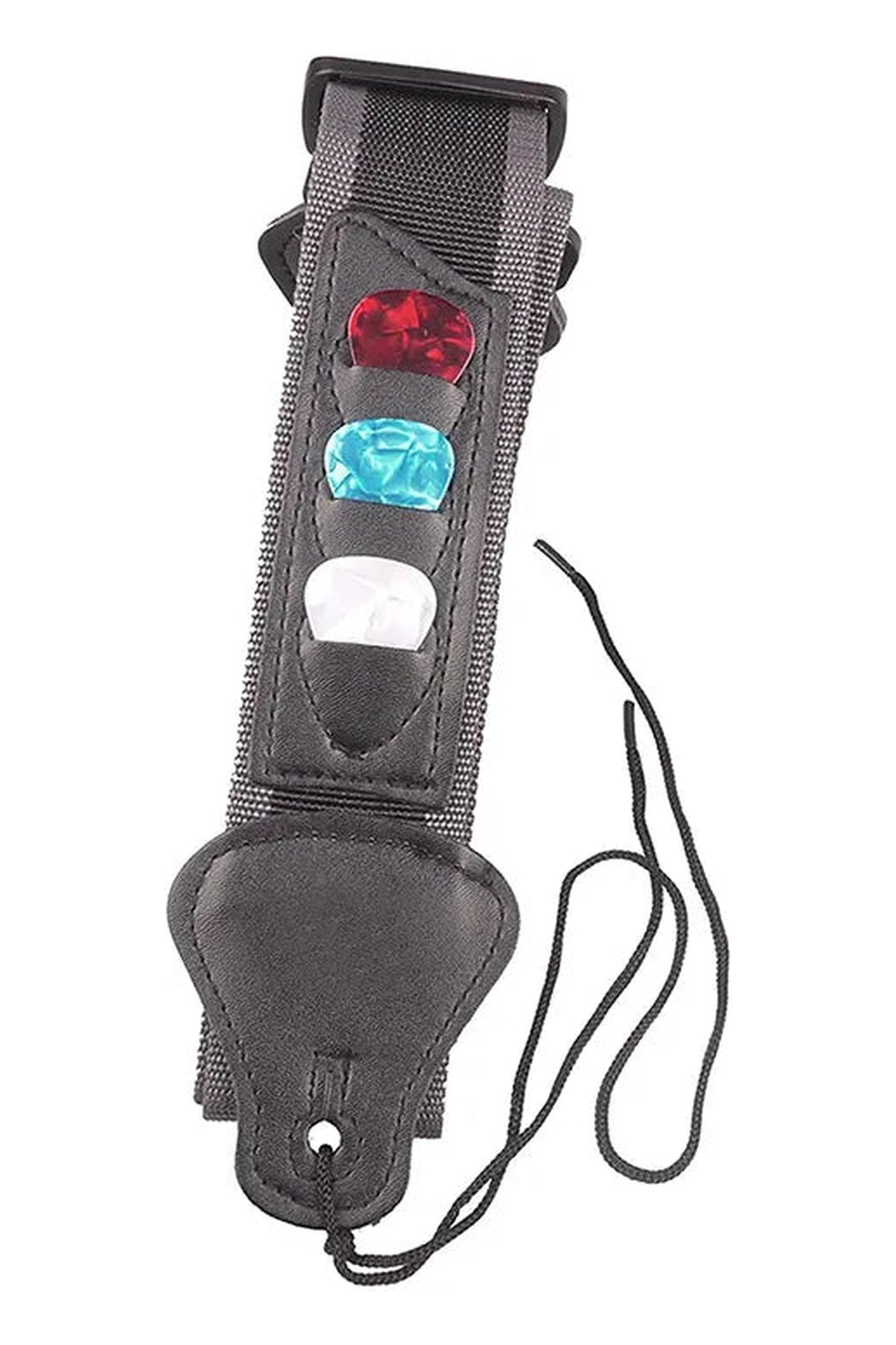 Nylon Boondocker Strap with 3-pick Holder