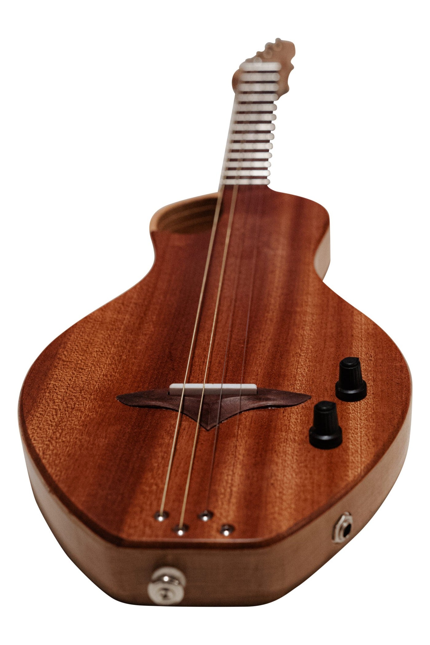 Boondocker Elite 4-String Chromatic Electric/Acoustic Baritone Ukulele w/Maple Body and Sapele Top