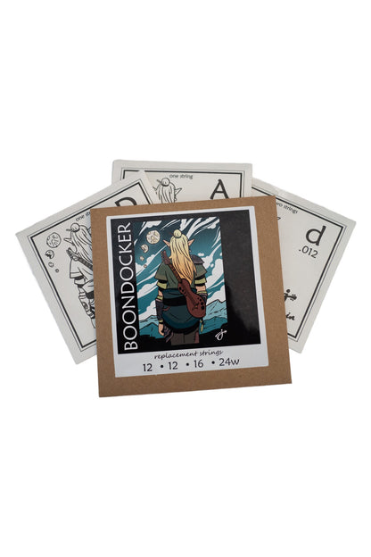 Boondocker Replacement Strings - Standard "DAD" Tuning