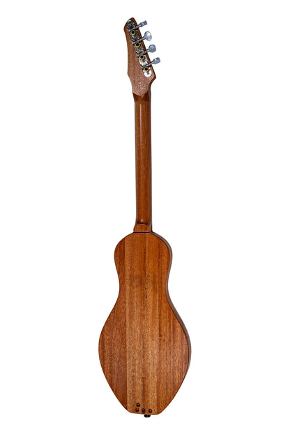 the Boondocker D2 Sapele Walking Dulcimer Acoustic 4-String w/Henna Top (MADE IN USA)