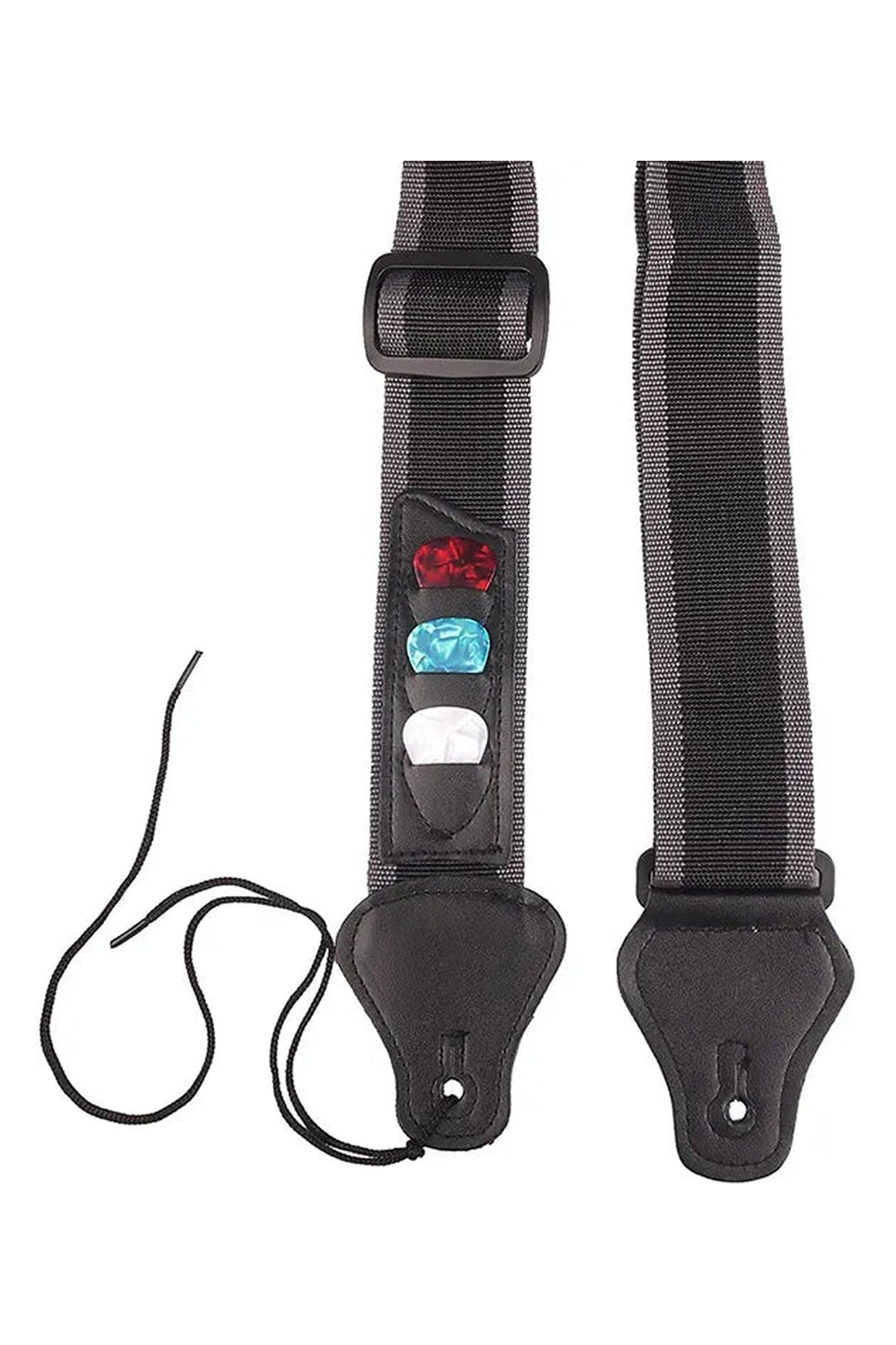Nylon Boondocker Strap with 3-pick Holder