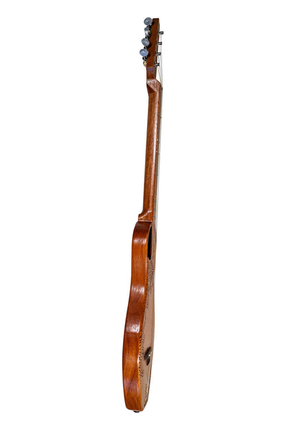 the Boondocker D2 Sapele Walking Dulcimer Acoustic 4-String w/Henna Top (MADE IN USA)