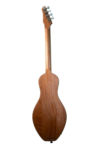 the Boondocker Classic Sapele Walking Dulcimer Acoustic 4-String w/Henna Top