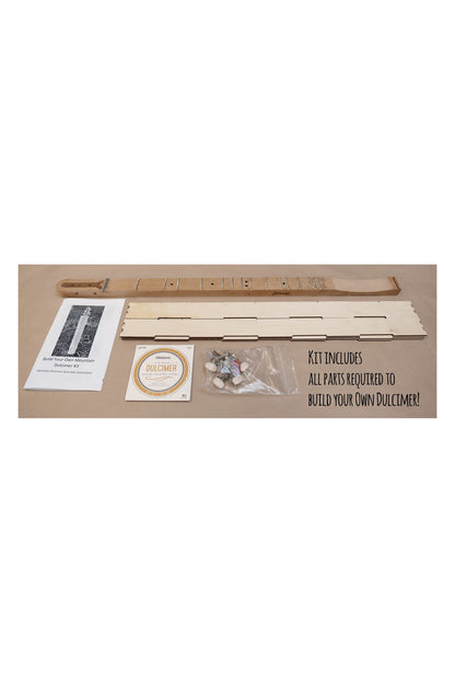 Build-it-Yourself Mountain Dulcimer KIT with CHERRY neck