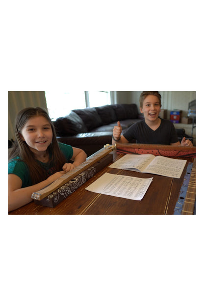 Build-it-Yourself Mountain Dulcimer KIT with CHERRY neck