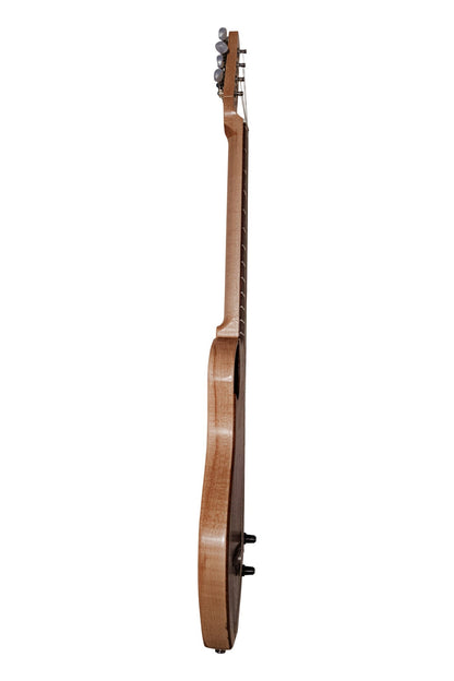 Boondocker Elite 4-String Chromatic Electric/Acoustic Baritone Ukulele w/Maple Body and Sapele Top