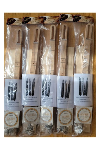 Build-it-Yourself Mountain Dulcimer KIT with CHERRY neck