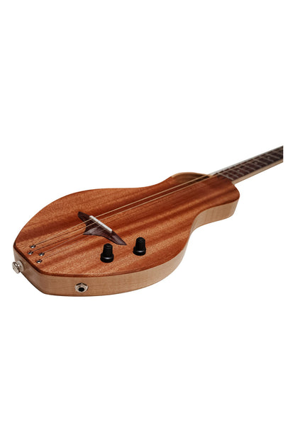 Boondocker Elite 4-String Chromatic Electric/Acoustic Baritone Ukulele w/Maple Body and Sapele Top